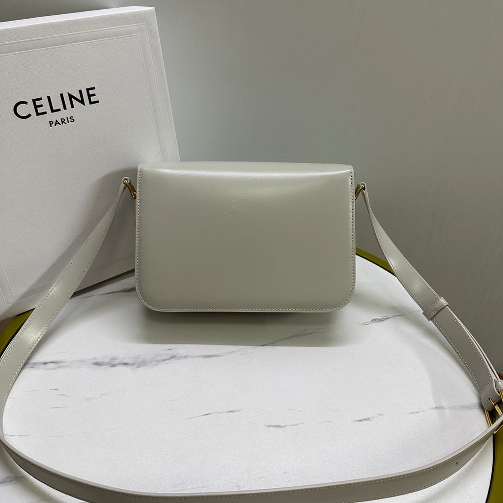 Triomphe Calfskin Shoulder Bag