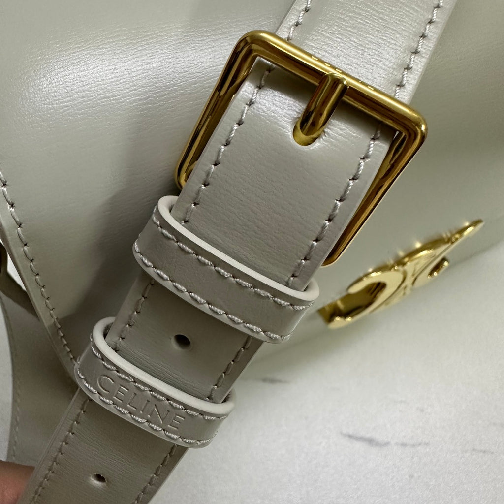 Triomphe Calfskin Shoulder Bag