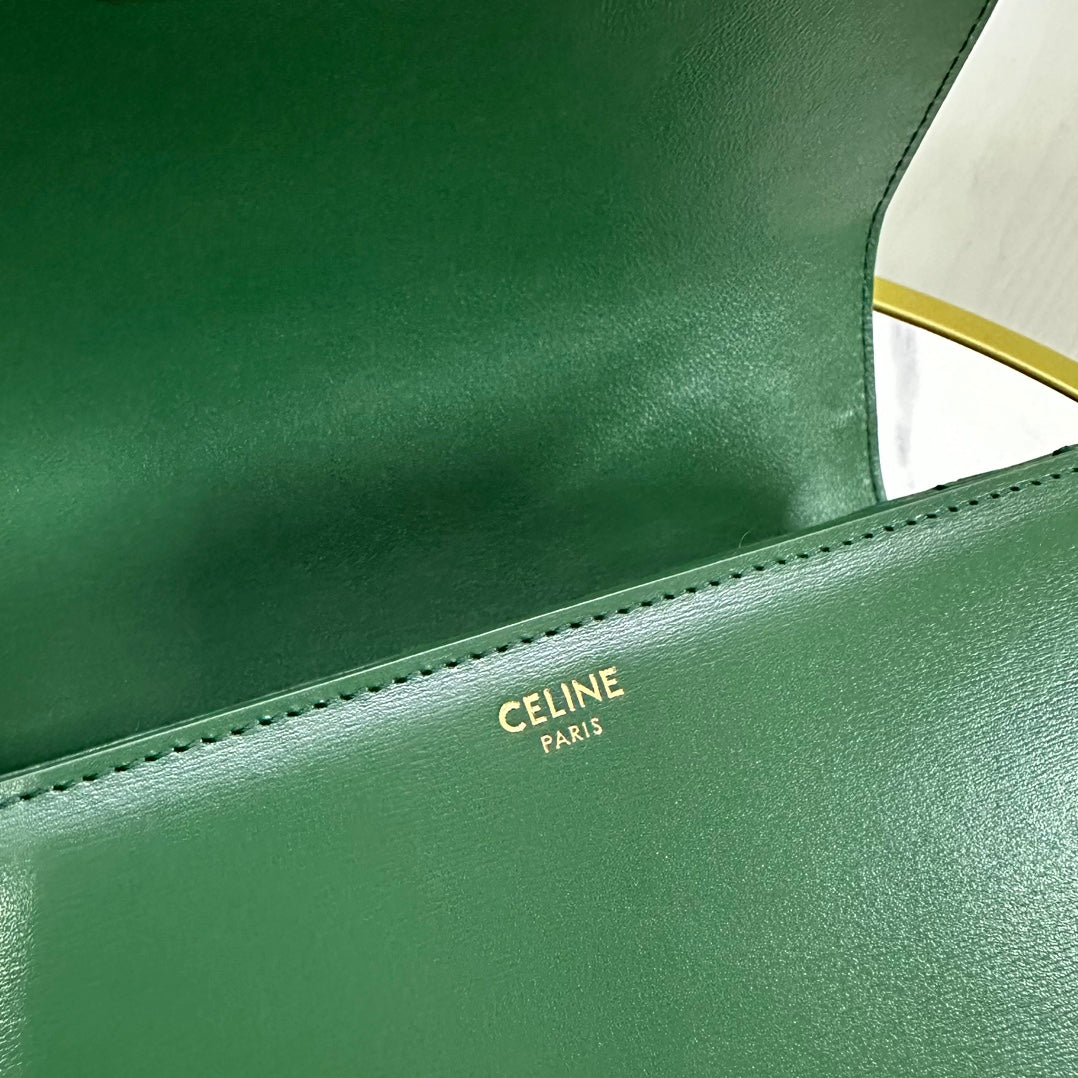 Triomphe Calfskin Shoulder Bag