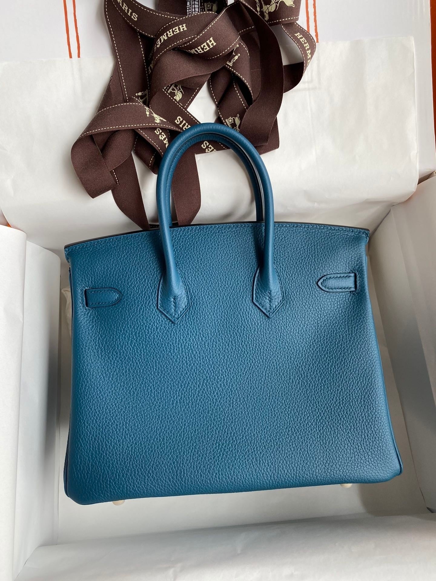 Birkin 25cm Togo Leather Handbag