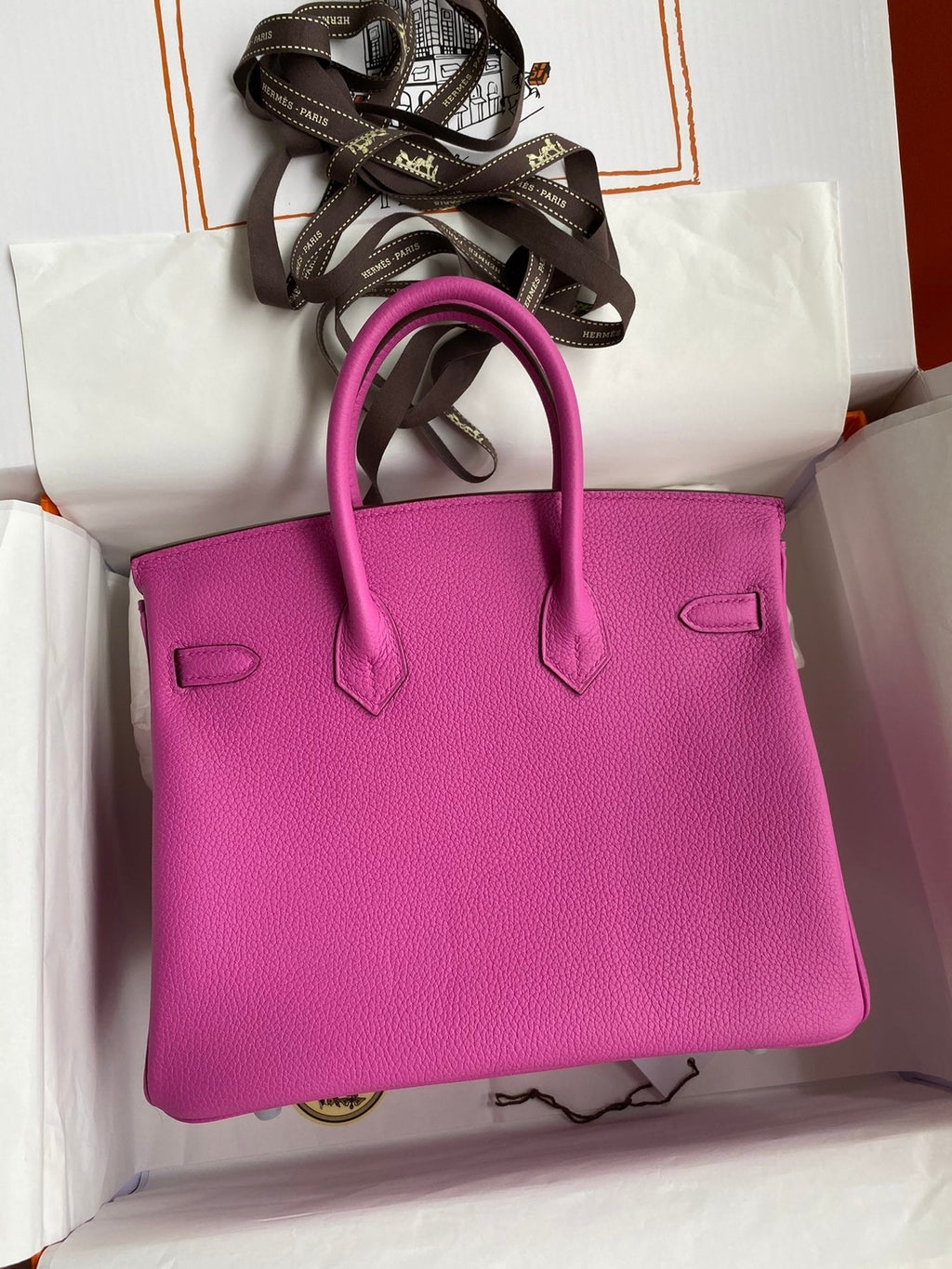Birkin 25cm Togo Leather Handbag