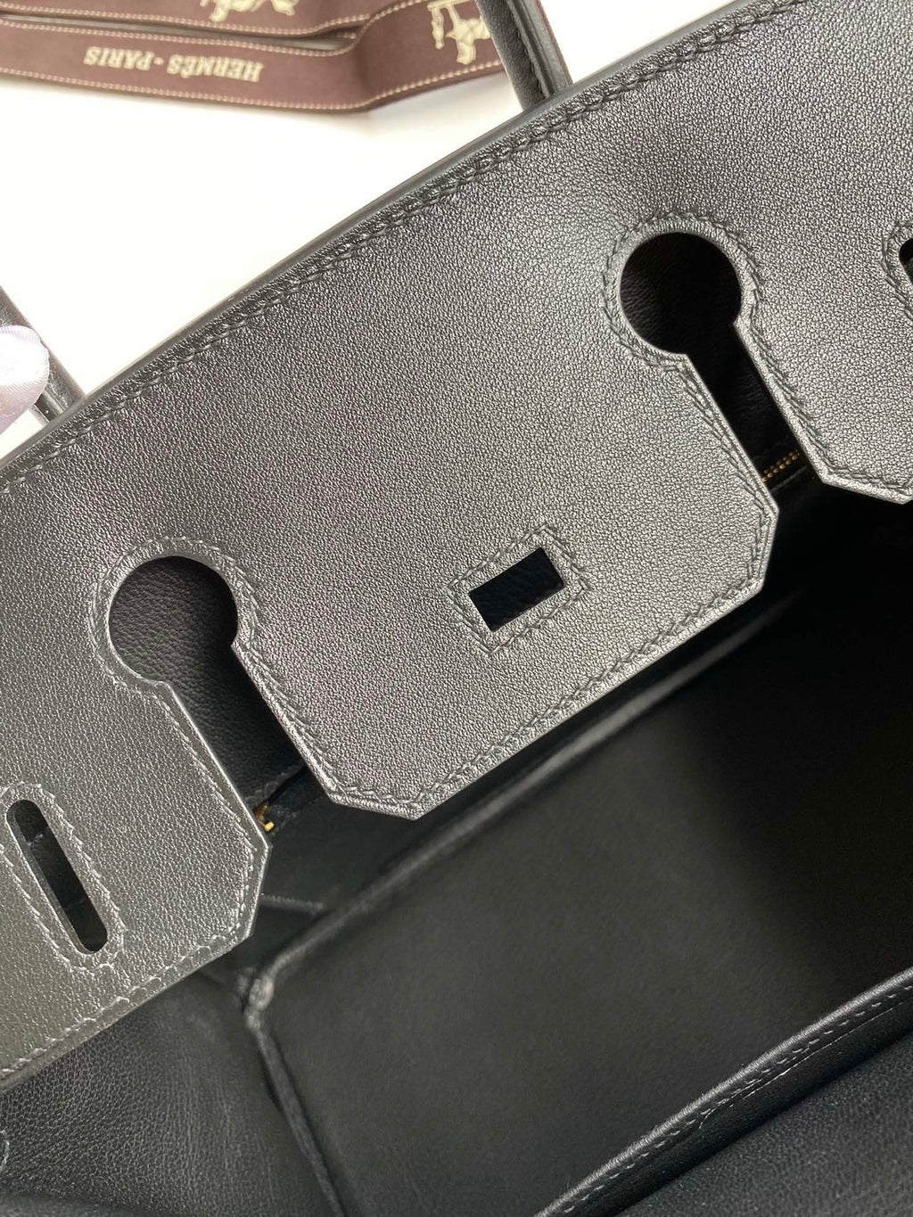 Birkin 25cm Swift Calfskin Leather Handbag