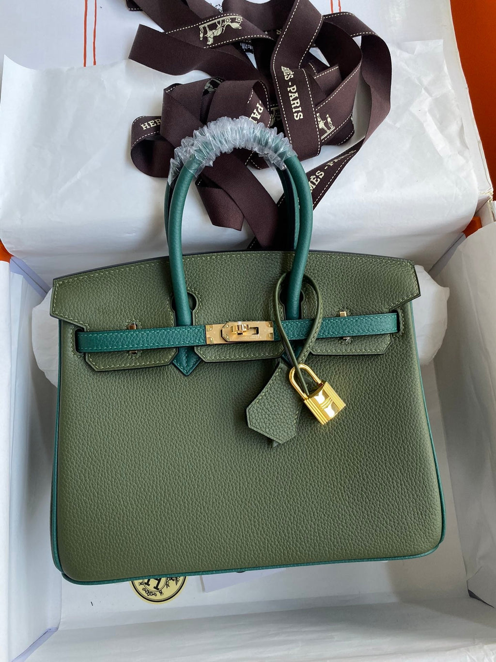 Birkin 25cm Togo Leather Handbag