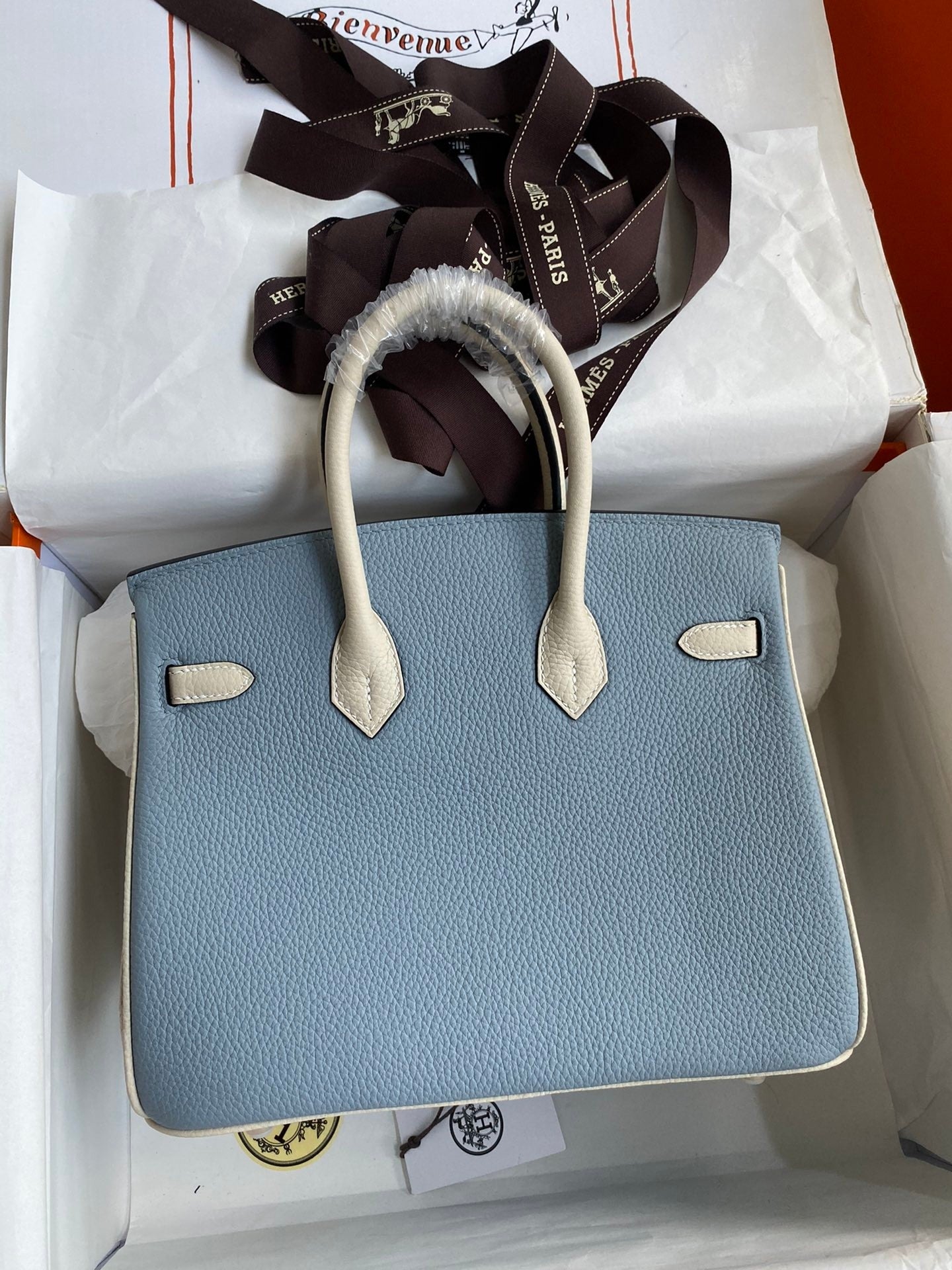 Birkin 25cm Togo Leather Handbag