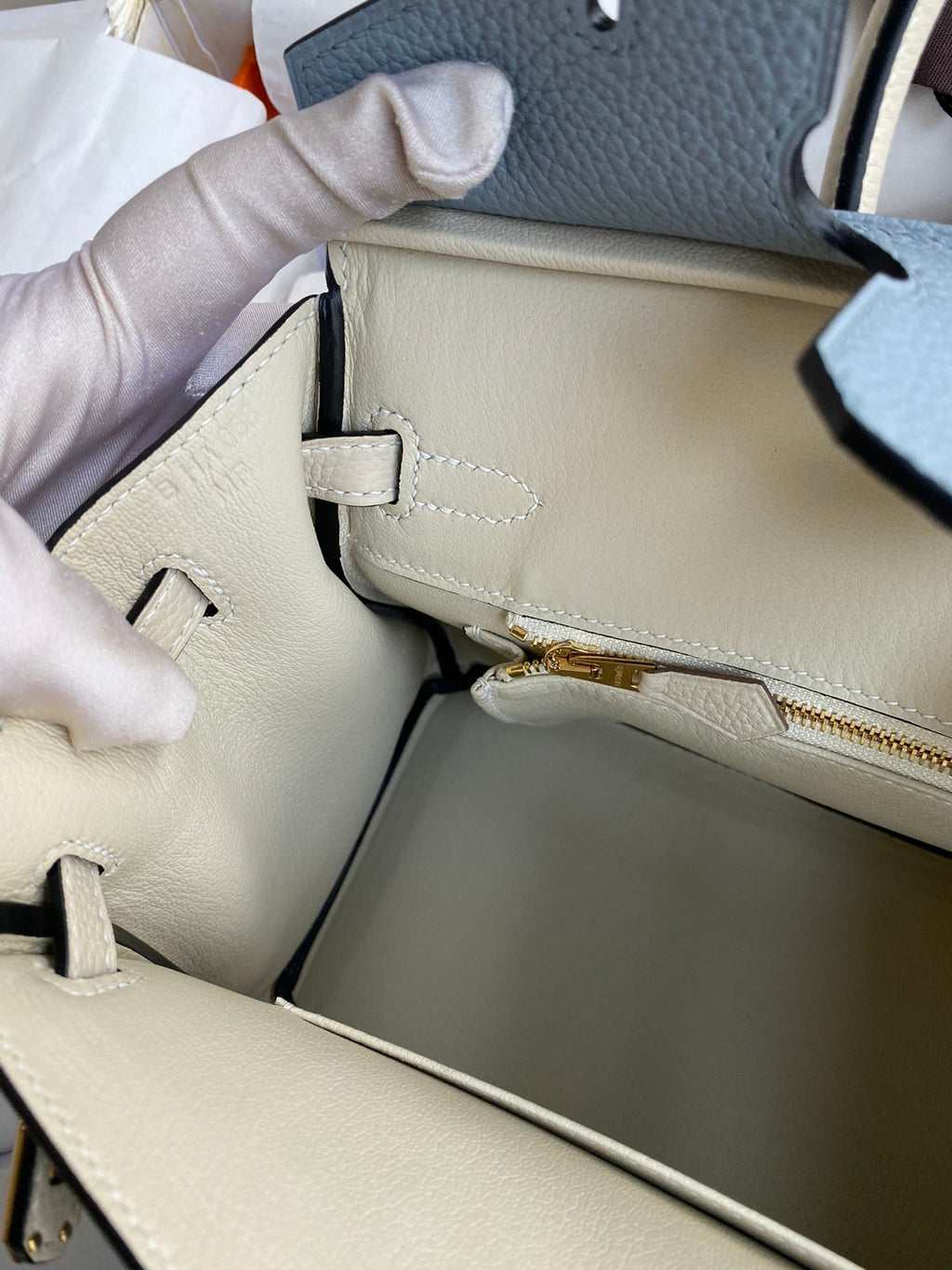 Birkin 25cm Togo Leather Handbag