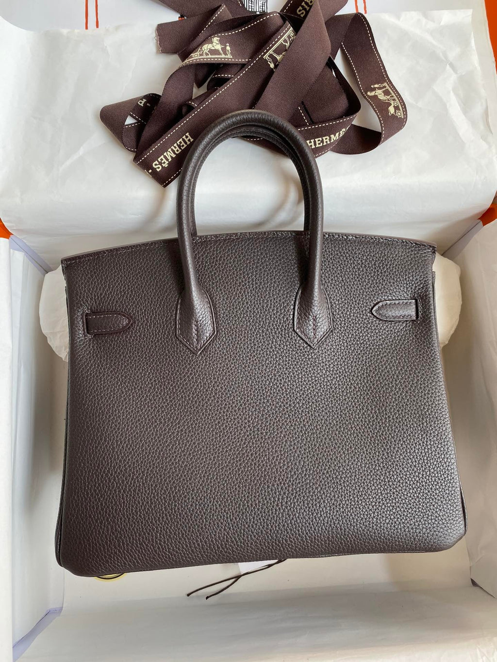 Birkin 25cm Togo Leather Handbag