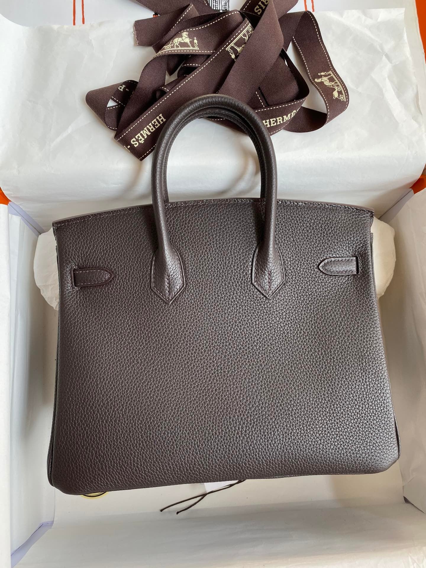 Birkin 25cm Togo Leather Handbag