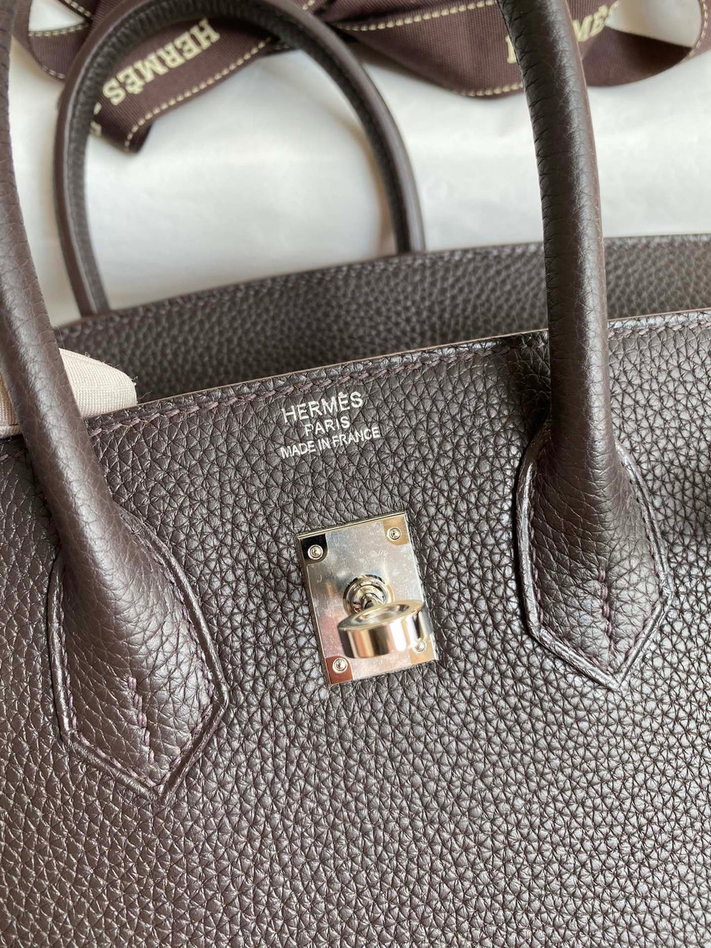 Birkin 25cm Togo Leather Handbag