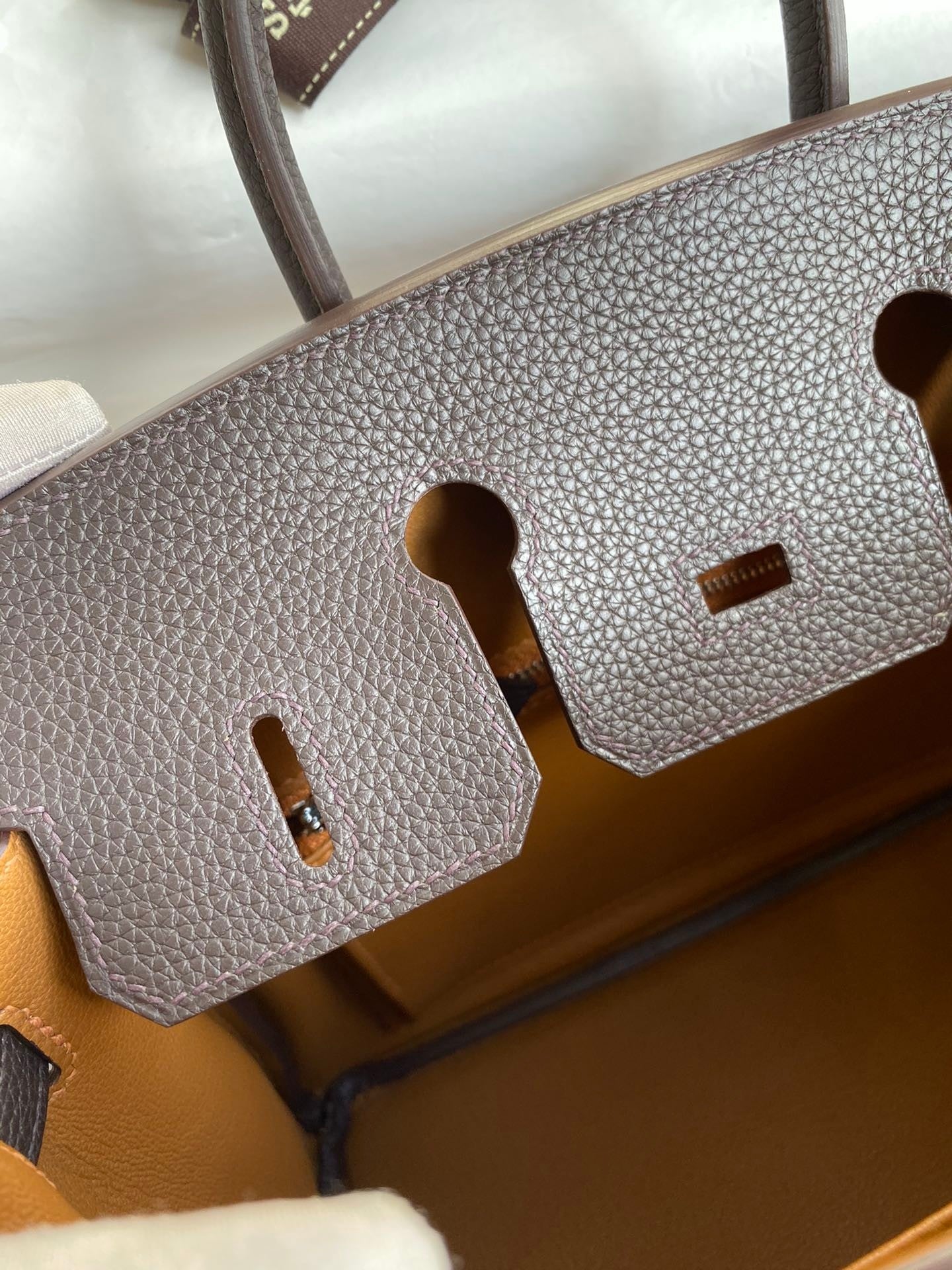 Birkin 25cm Togo Leather Handbag