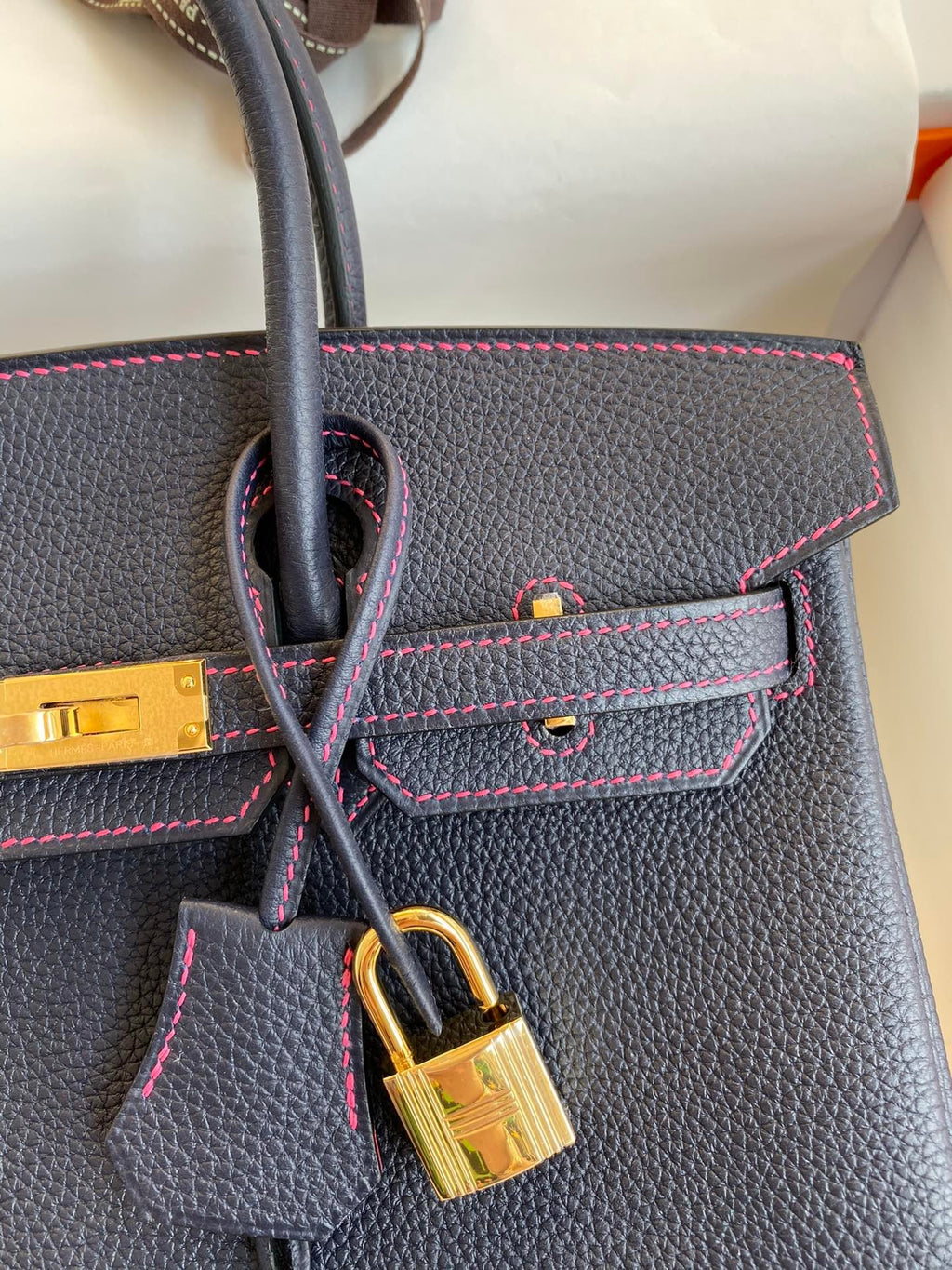 Birkin 25cm Togo Leather Handbag