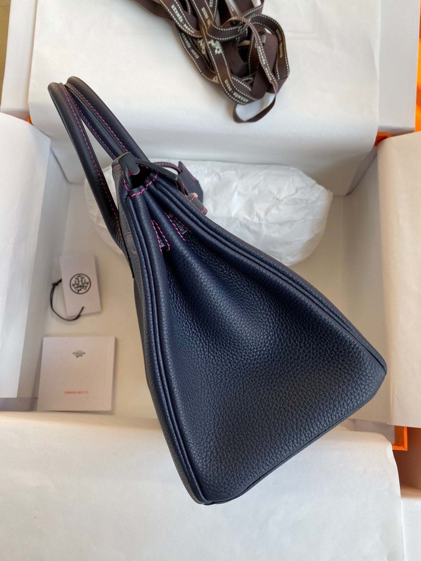 Birkin 25cm Togo Leather Handbag