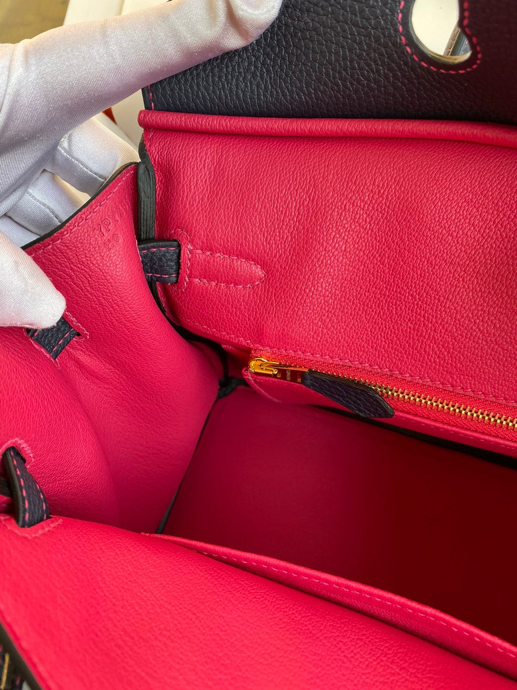 Birkin 25cm Togo Leather Handbag