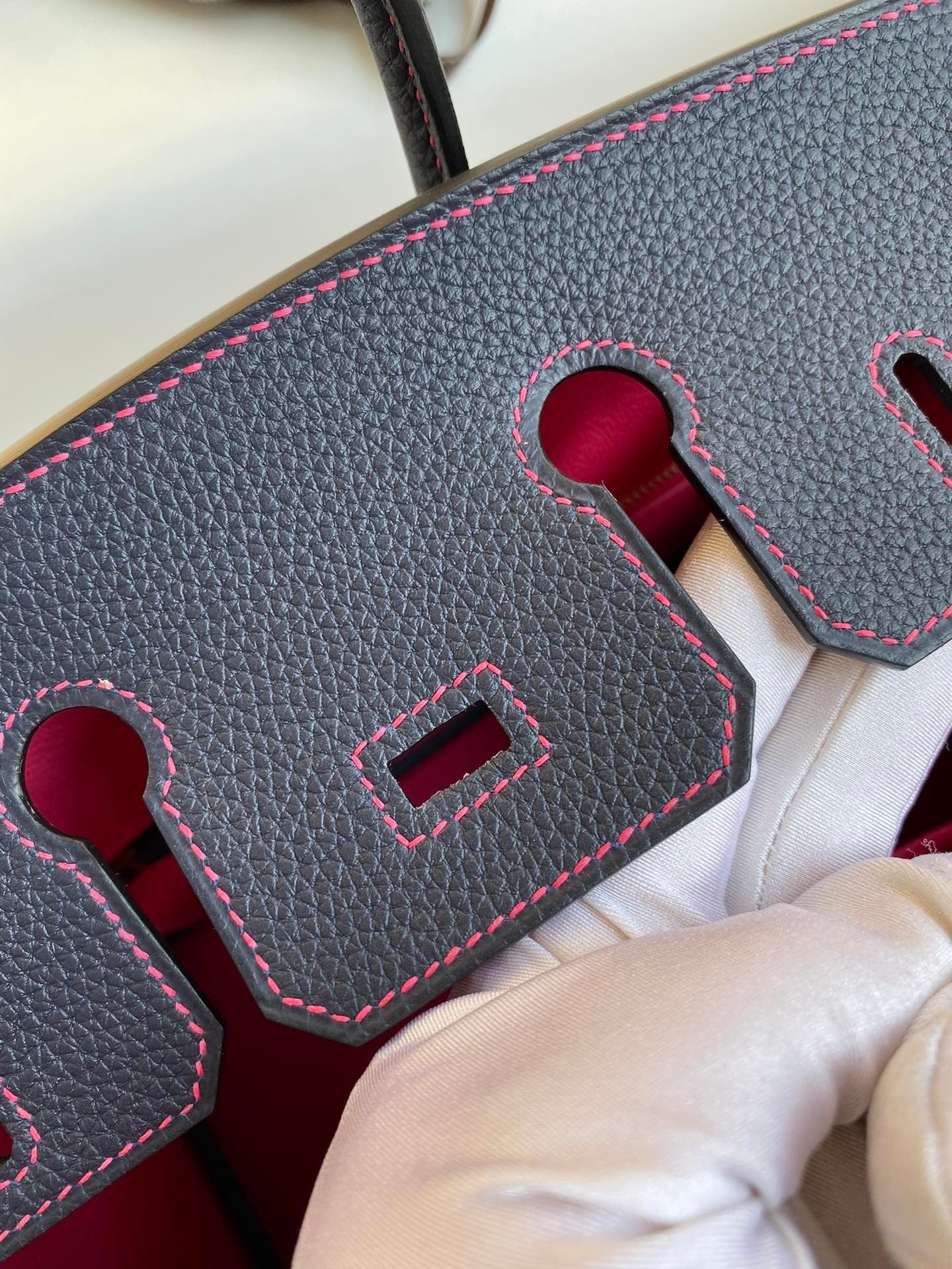 Birkin 25cm Togo Leather Handbag