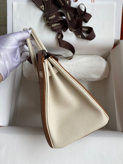 Birkin 25cm Togo Leather Handbag