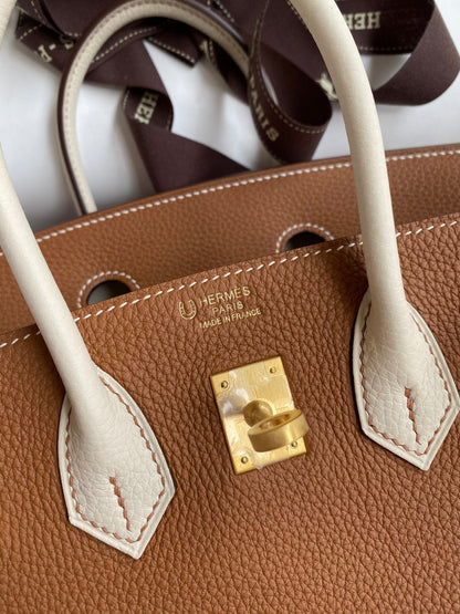 Birkin 25cm Togo Leather Handbag