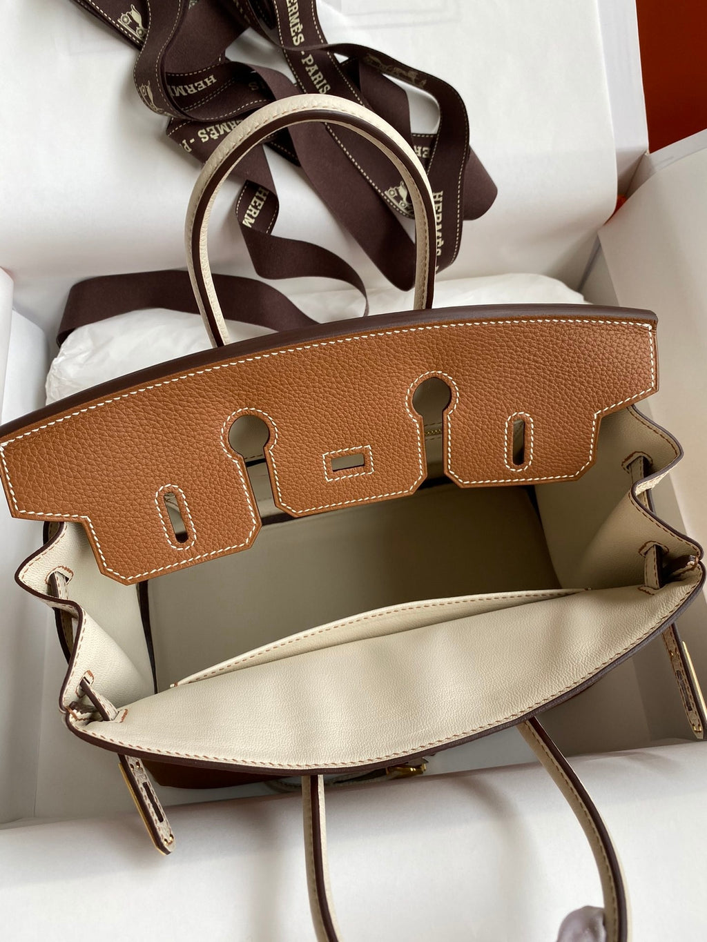 Birkin 25cm Togo Leather Handbag