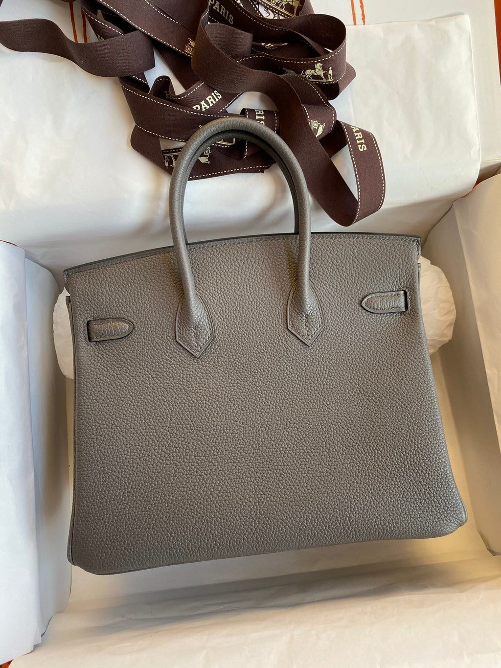 Birkin 25cm Togo Leather Handbag