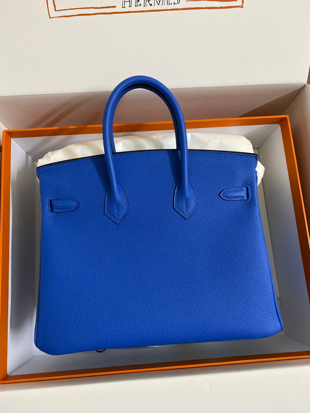 Birkin 25cm Togo Leather Handbag