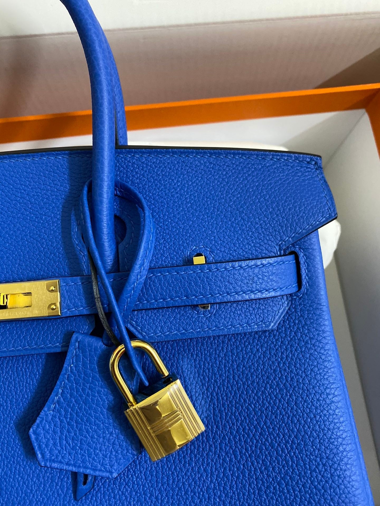 Birkin 25cm Togo Leather Handbag