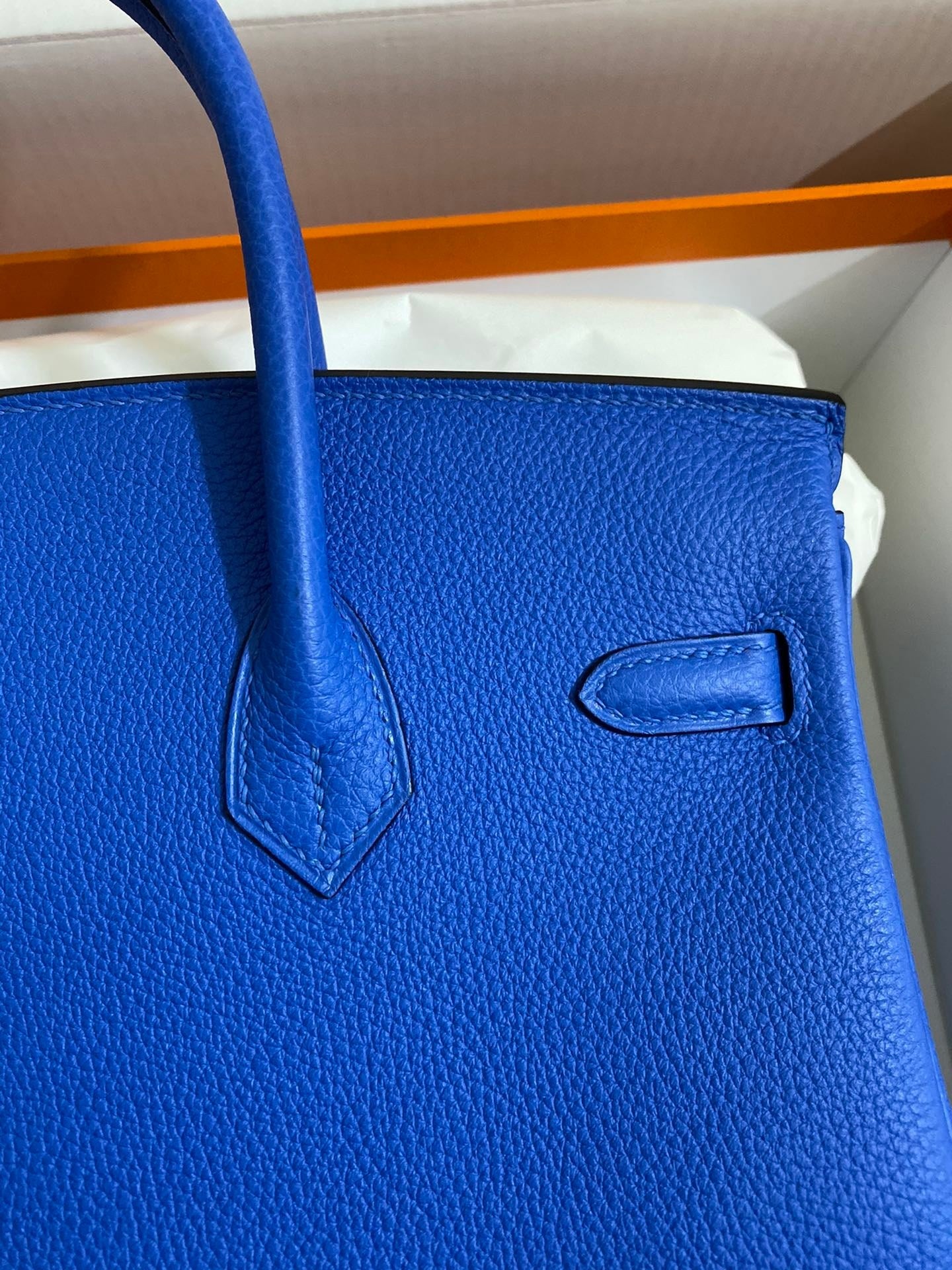 Birkin 25cm Togo Leather Handbag