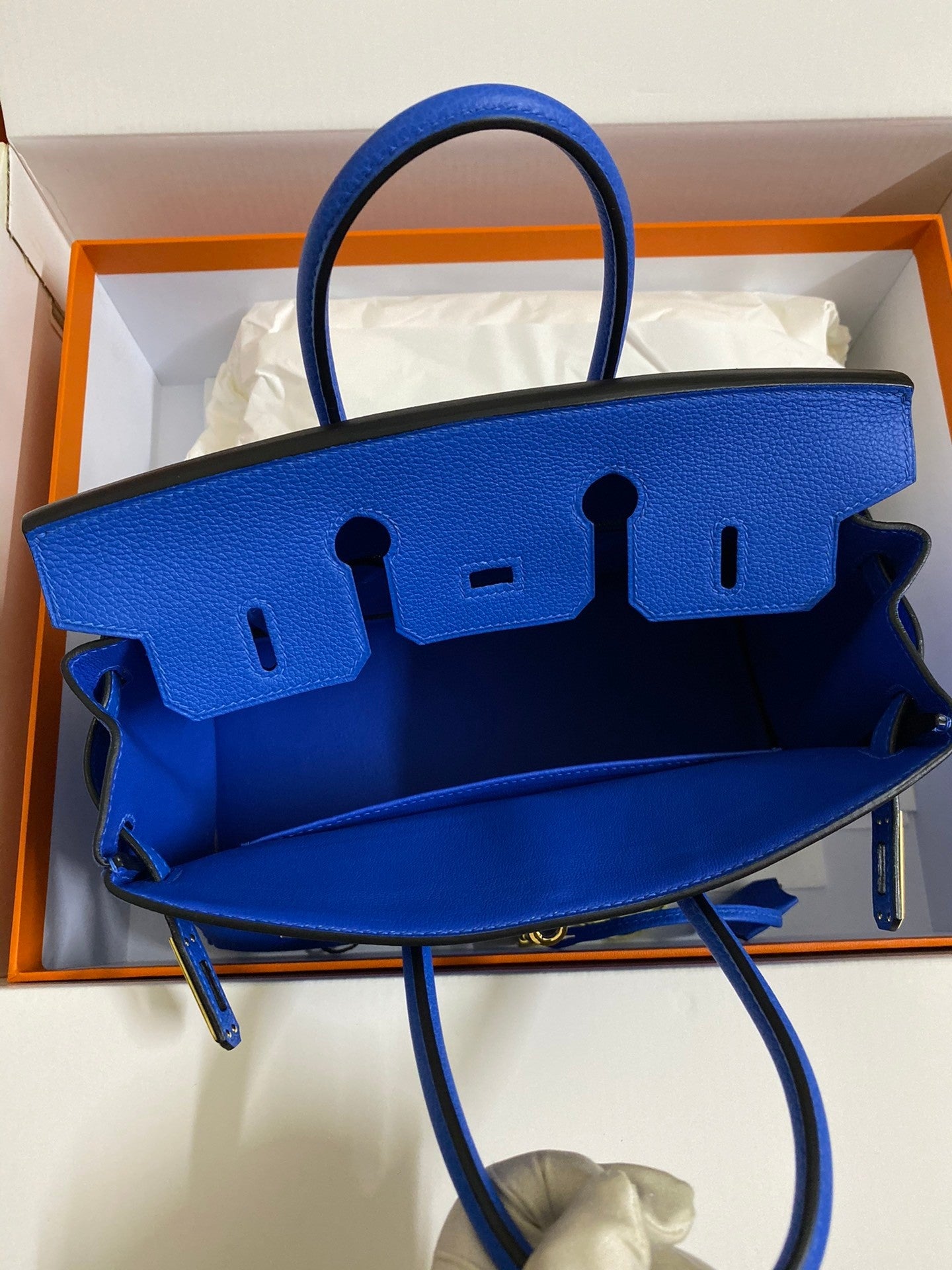 Birkin 25cm Togo Leather Handbag