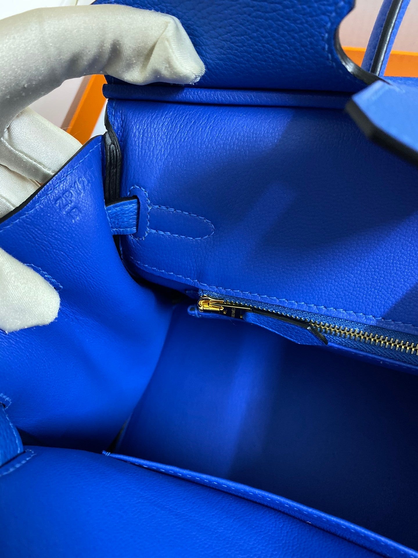 Birkin 25cm Togo Leather Handbag