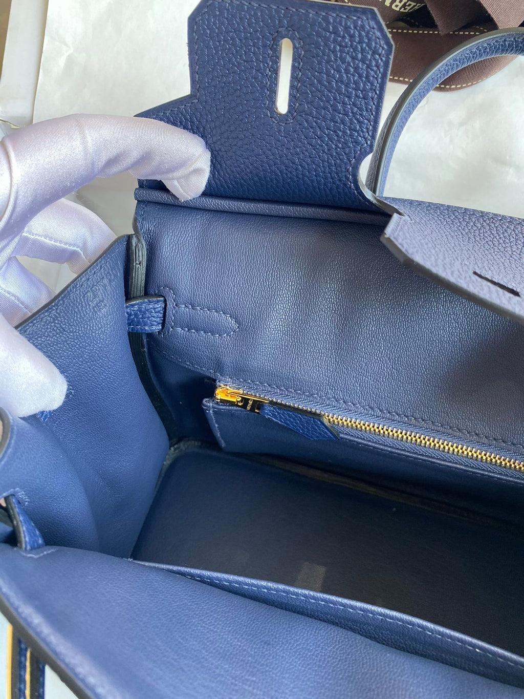 Birkin 25cm Togo Leather Handbag