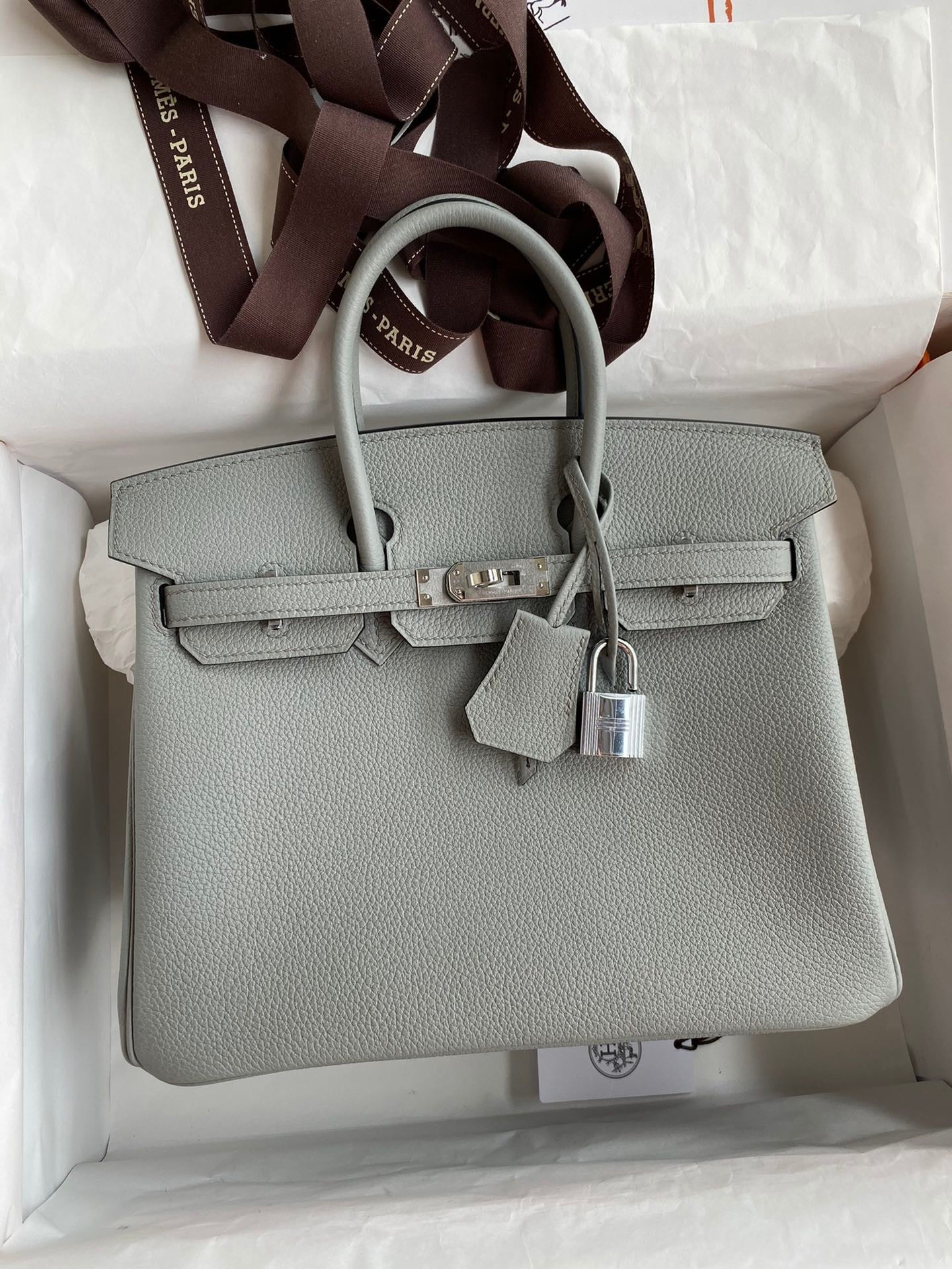 Birkin 25cm Togo Leather Handbag