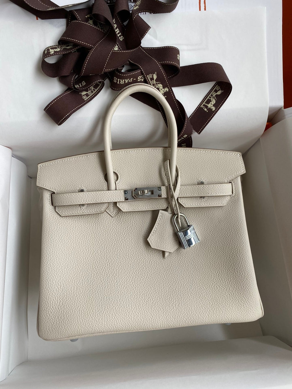 Birkin 25cm Togo Leather Handbag