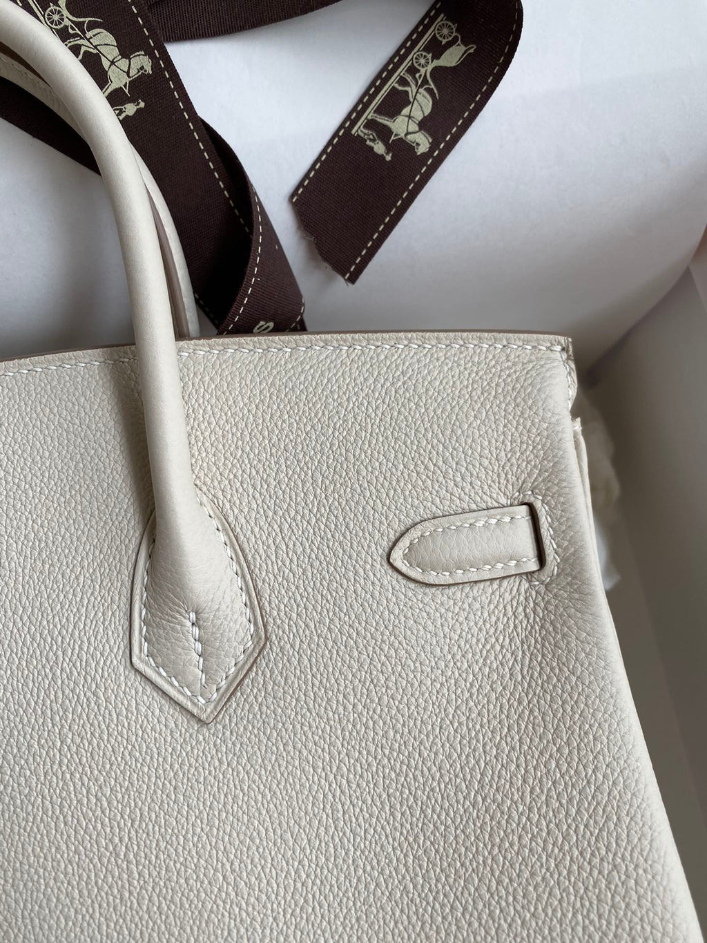 Birkin 25cm Togo Leather Handbag