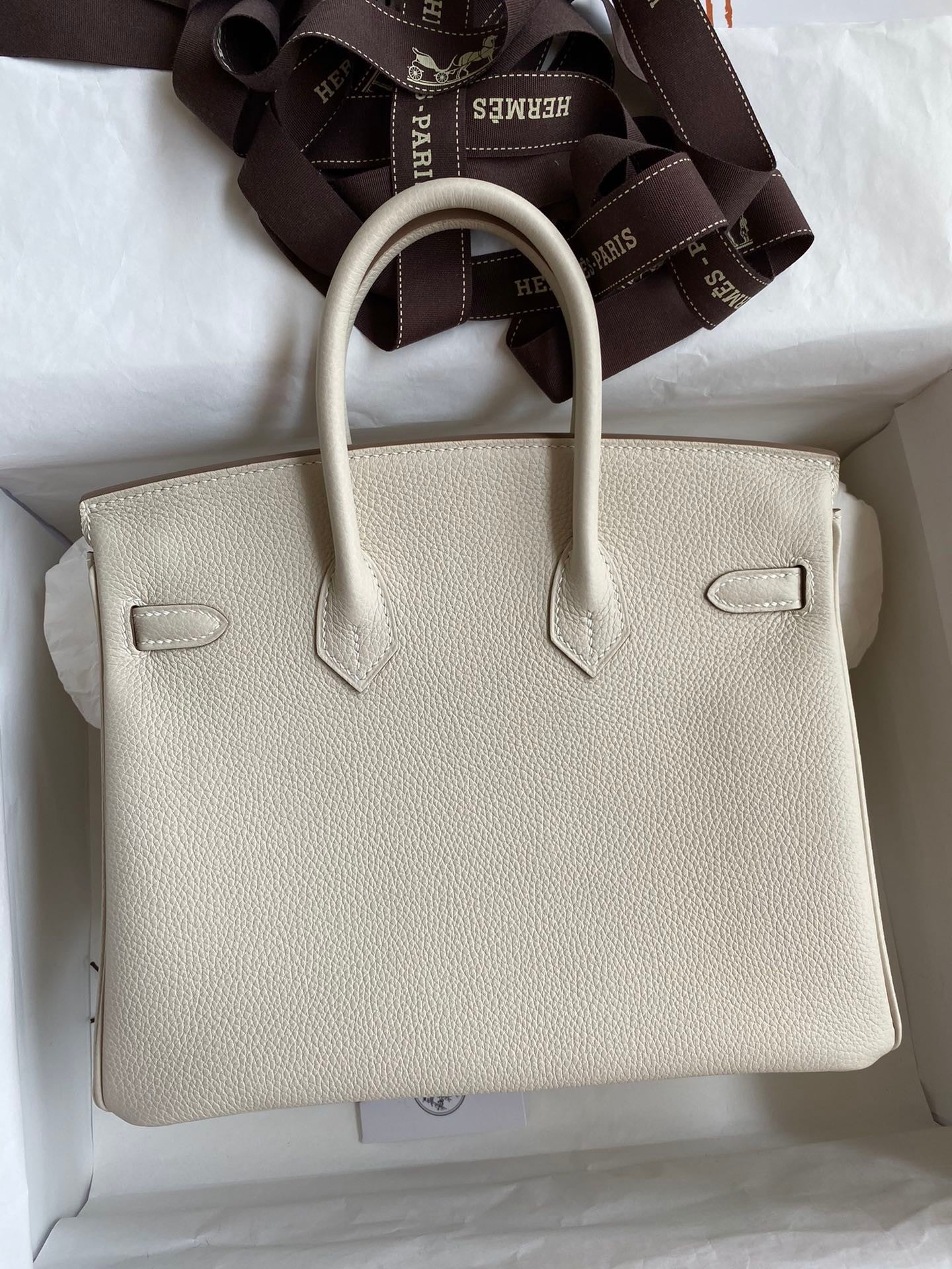 Birkin 25cm Togo Leather Handbag