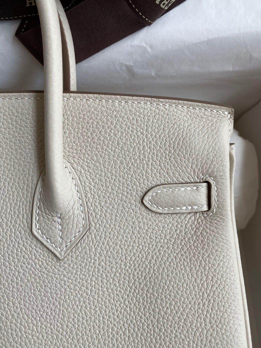 Birkin 25cm Togo Leather Handbag