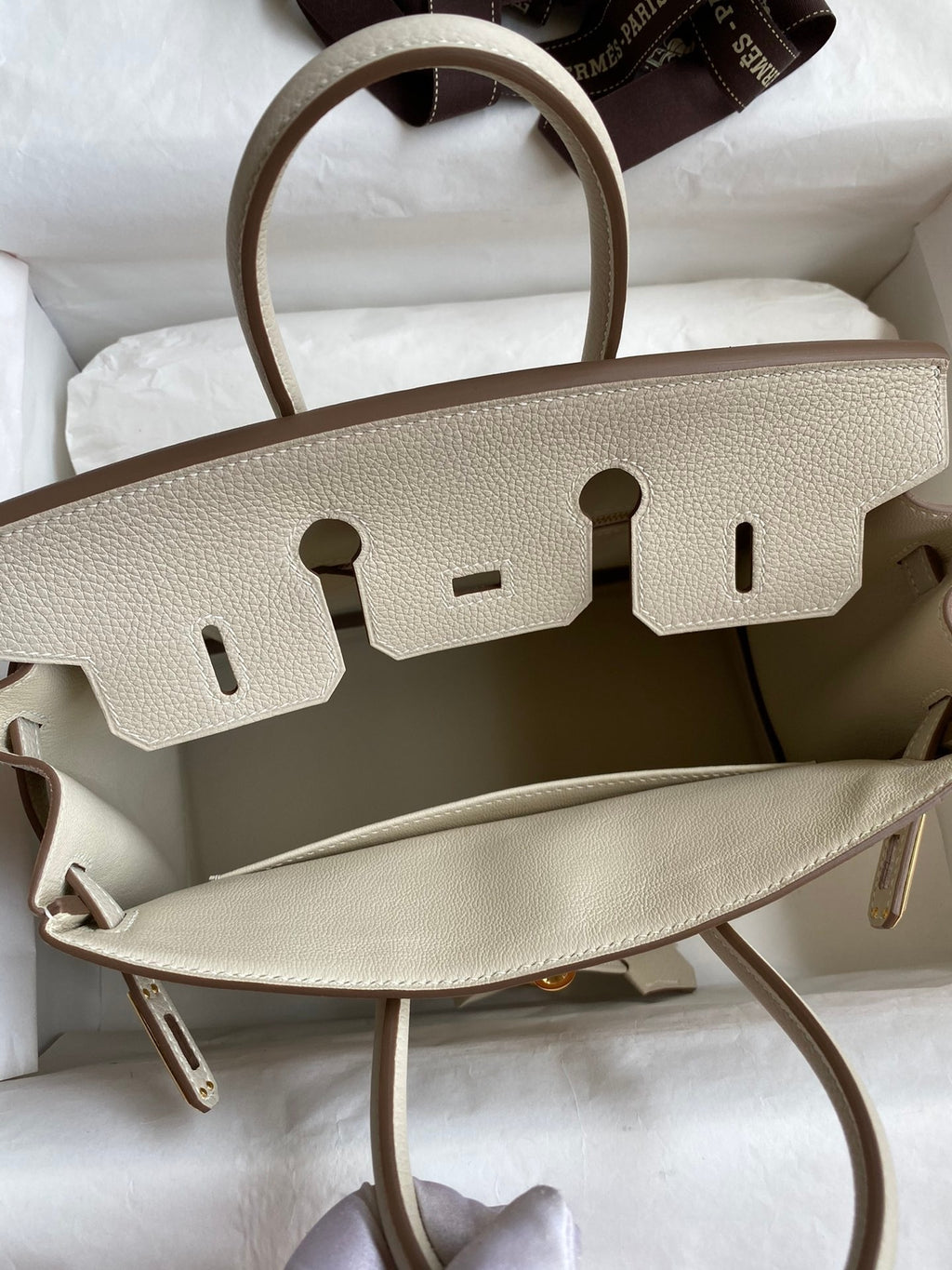 Birkin 25cm Togo Leather Handbag