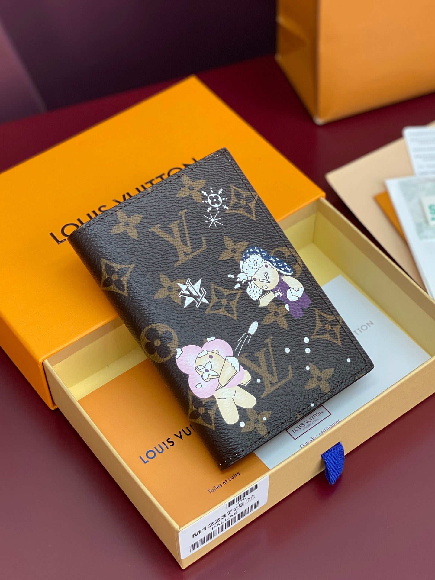 Passport Holder – Monogram Canvas Vivienne Snow Show Edition