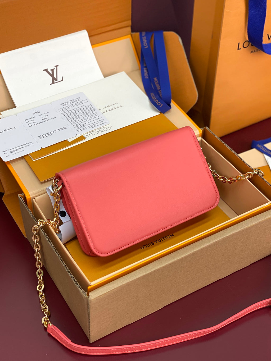 Wallet On Chain – LV Bloom Collection