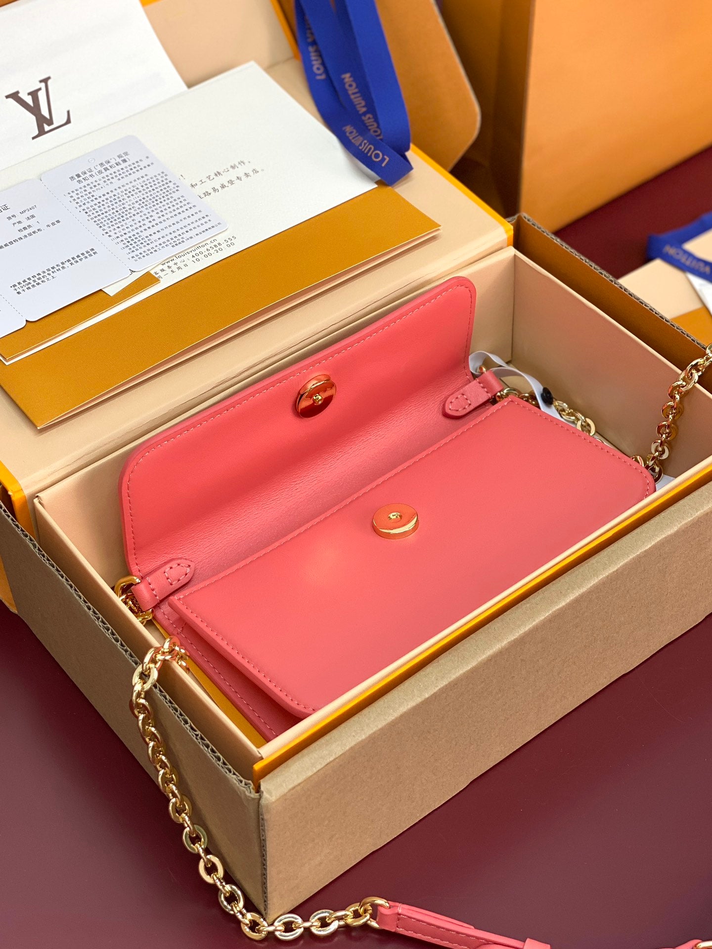 Wallet On Chain – LV Bloom Collection