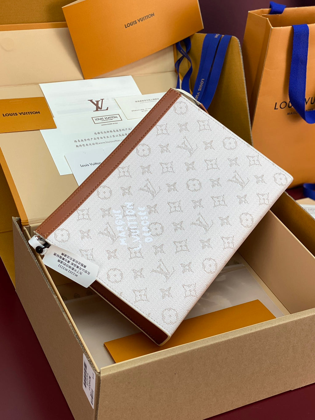 Pochette Voyage – Monogram Heritage Canvas