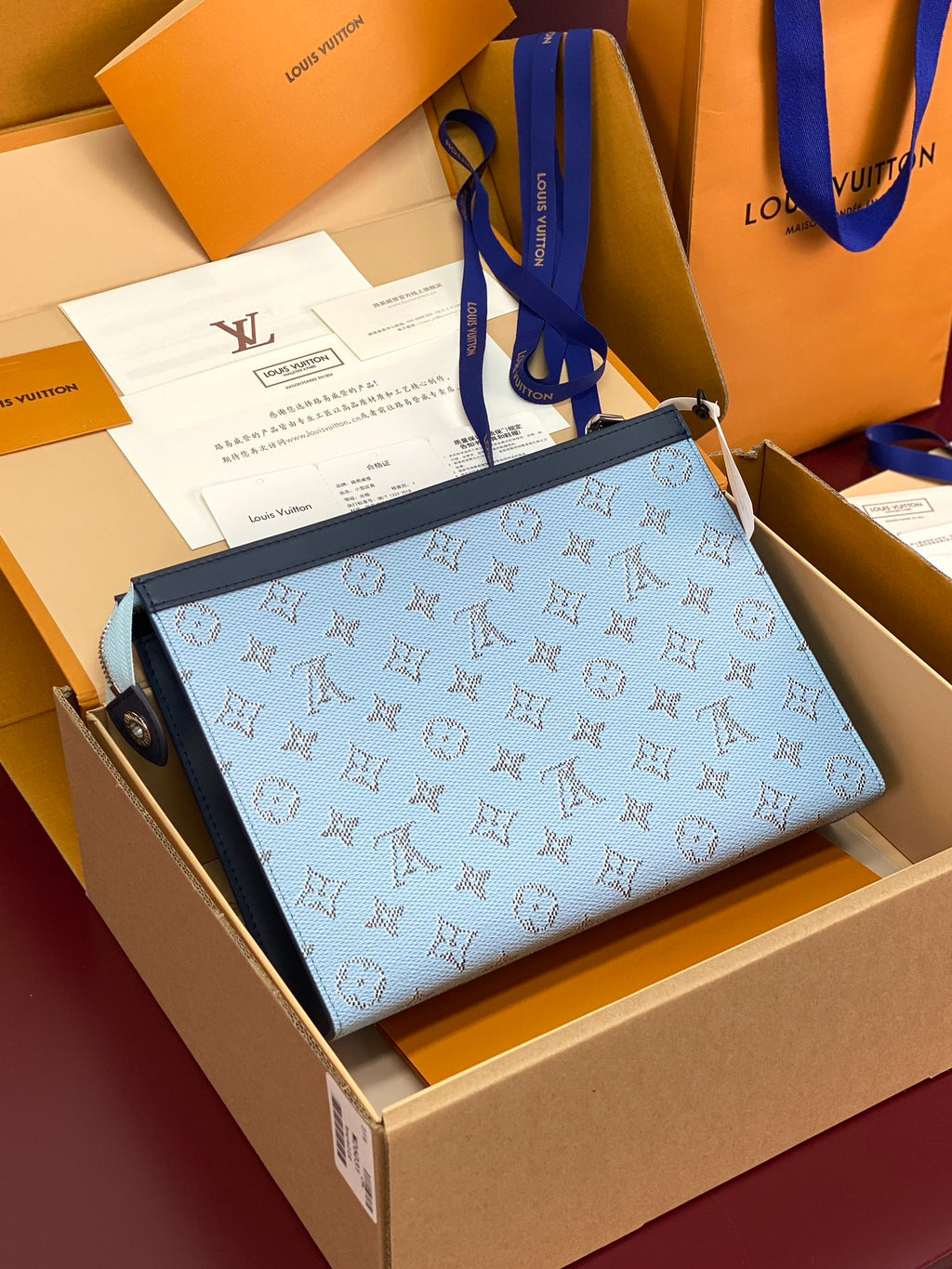 Pochette Voyage – Monogram Heritage Canvas