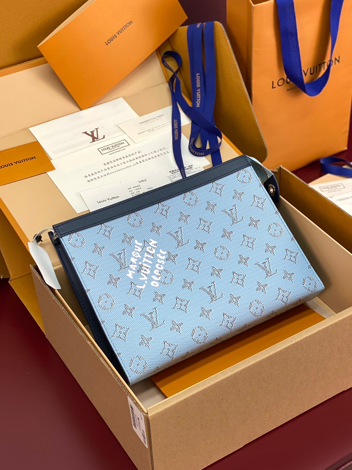 Pochette Voyage – Monogram Heritage Canvas