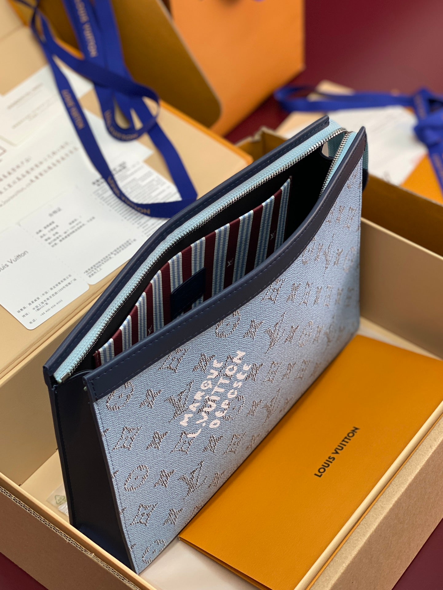 Pochette Voyage – Monogram Heritage Canvas