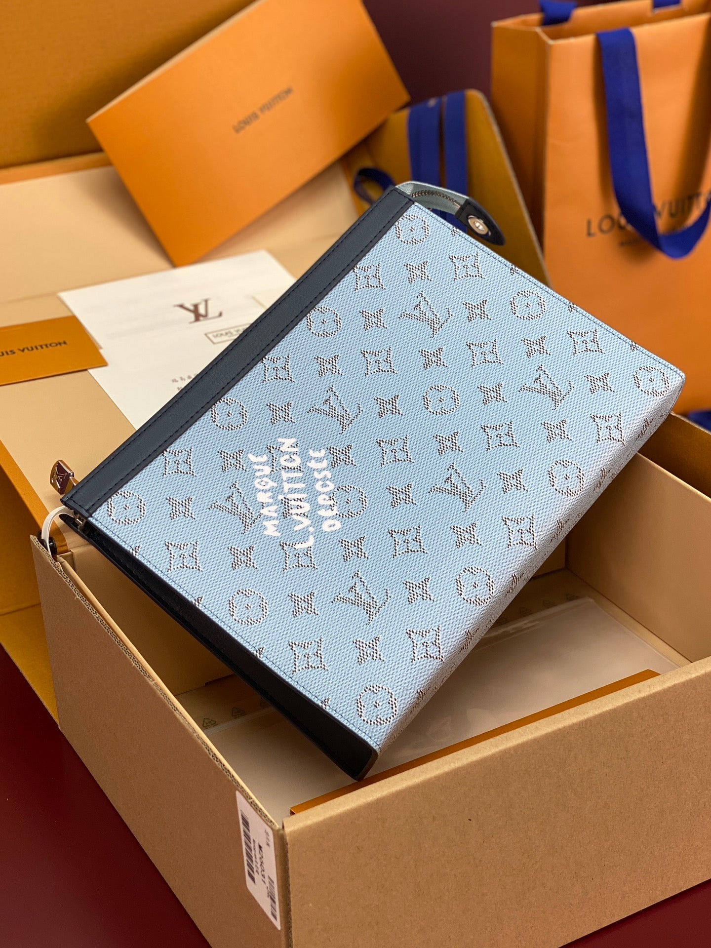 Pochette Voyage – Monogram Heritage Canvas