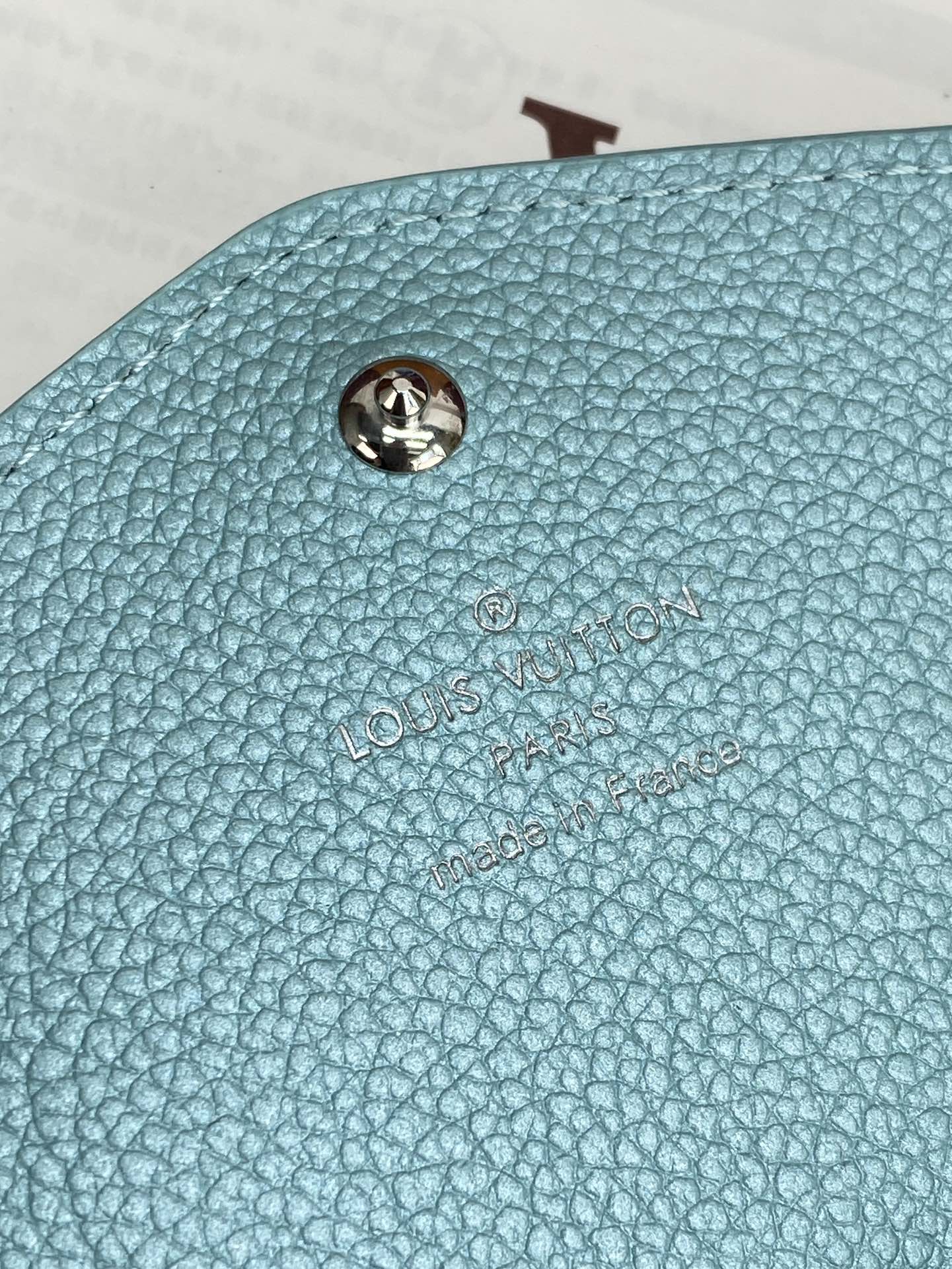 Sarah Wallet – Monogram Empreinte Leather (Blue)