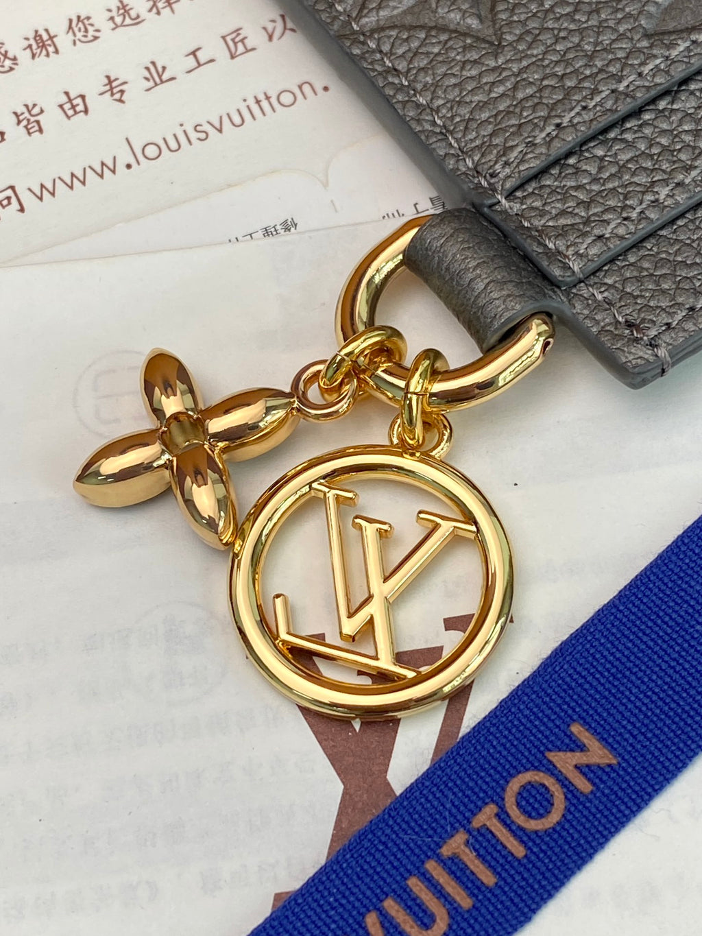 Charms Card Holder – Monogram Empreinte Leather