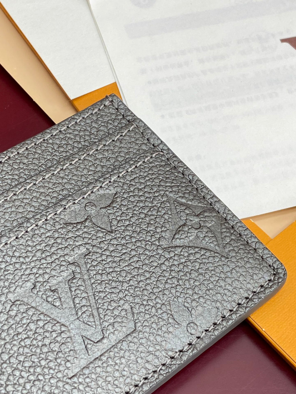 Charms Card Holder – Monogram Empreinte Leather