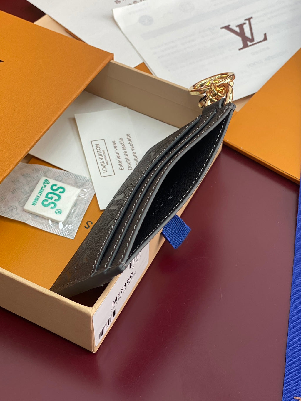 Charms Card Holder – Monogram Empreinte Leather