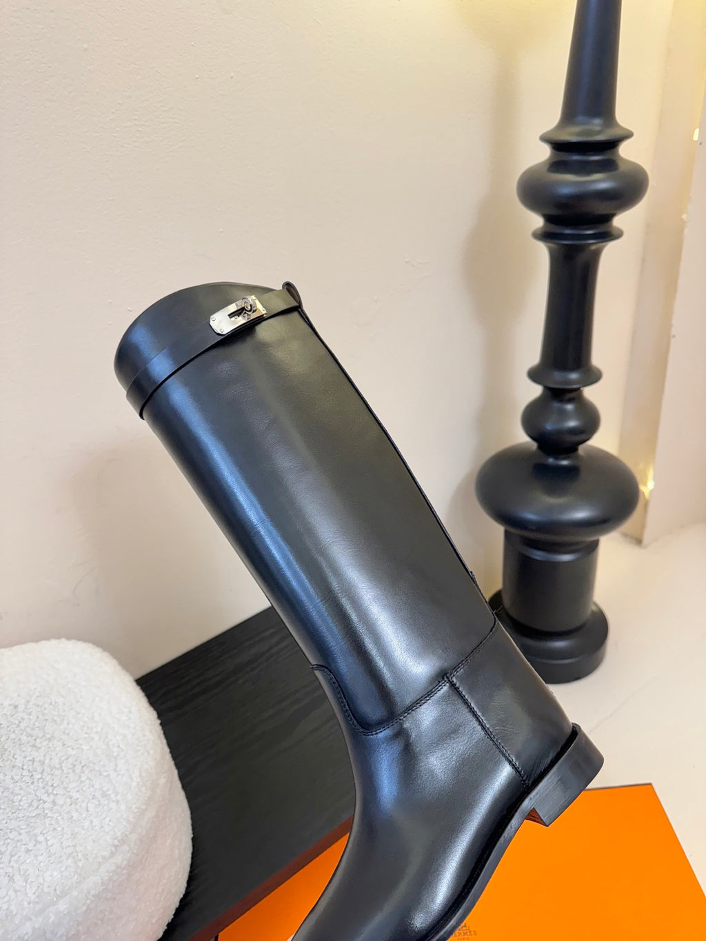 Kelly Buckle Long Rain Boots