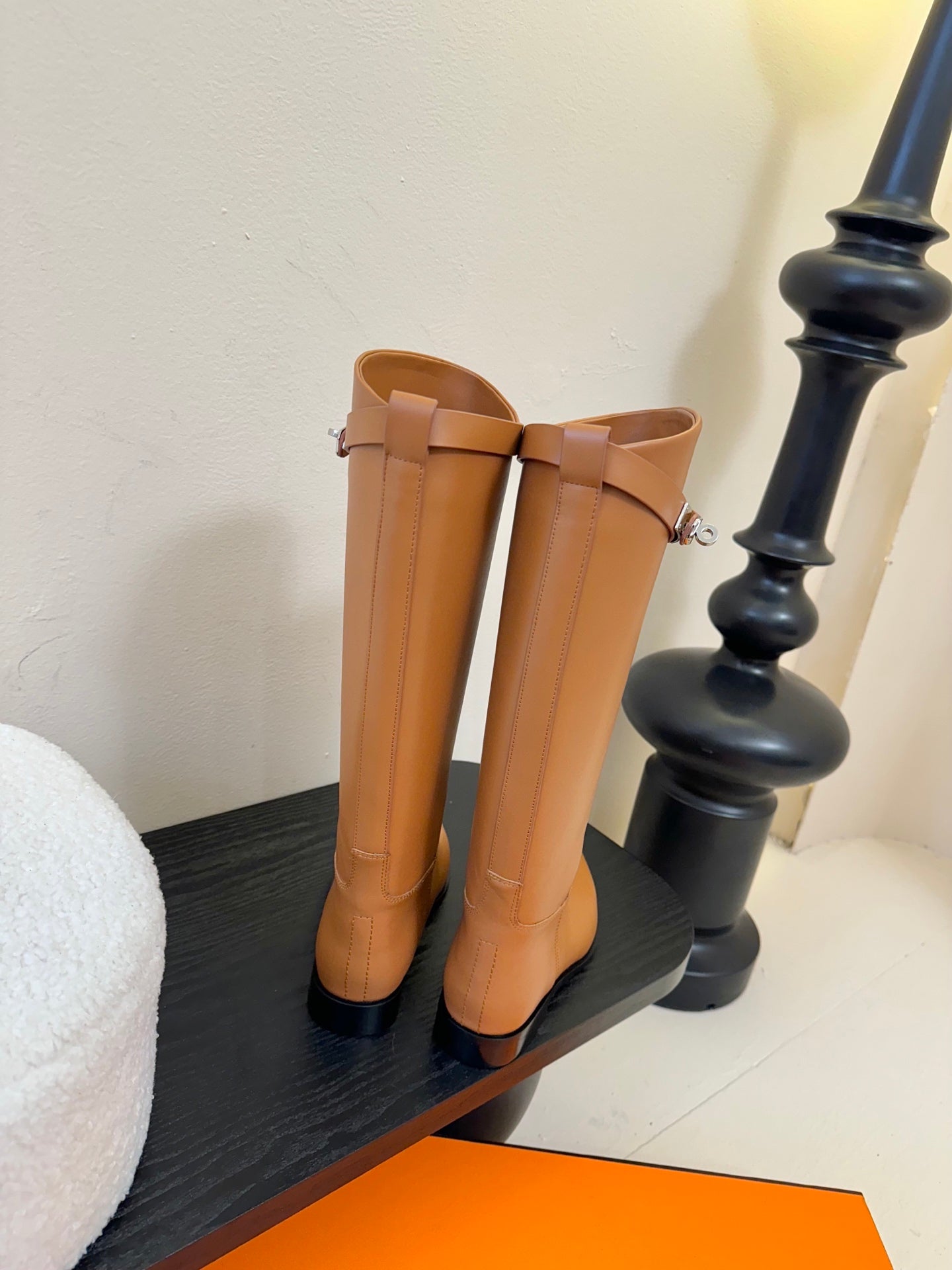 Kelly Buckle Long Rain Boots