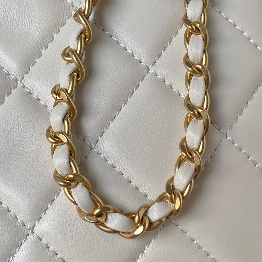 Mini Quilted Lambskin Shoulder Bag