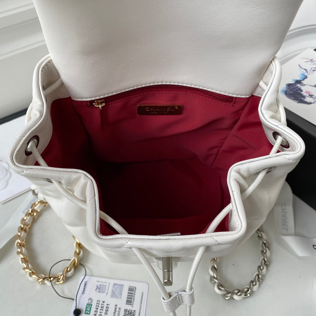 Quilted Lambskin 19 Backpack