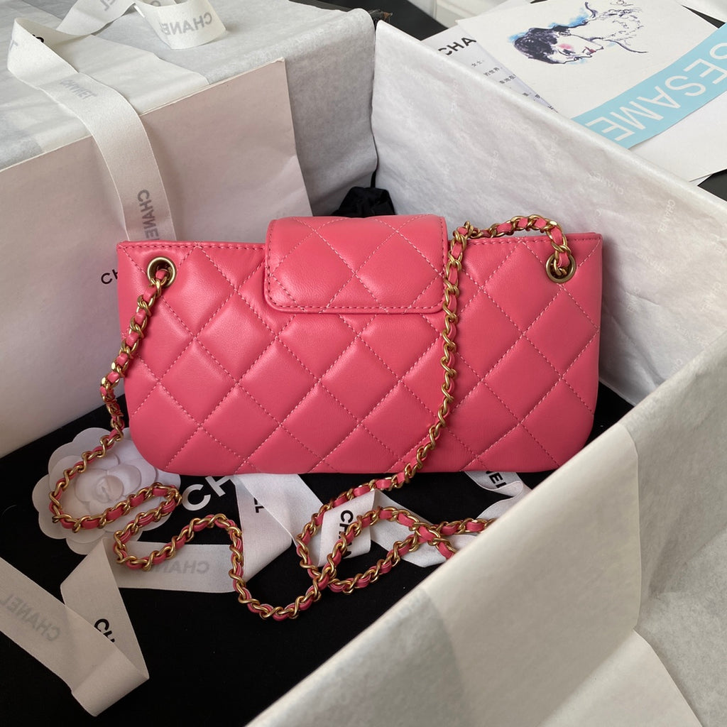 Mini Quilted Lambskin Shoulder Bag